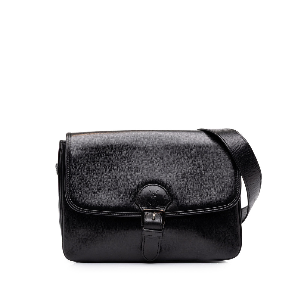 Pre-Loved Saint Laurent Grained Leather Crossbody